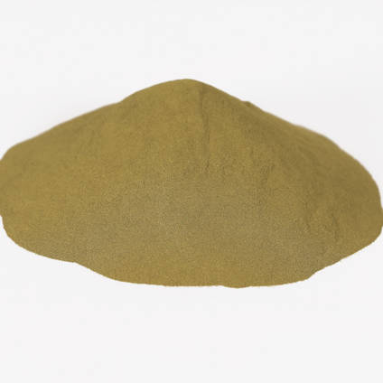 Pile of Brass Metal Powder